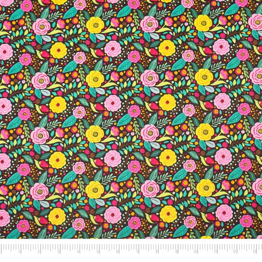 SINGER Modern Floral Cotton Fabric Bundle